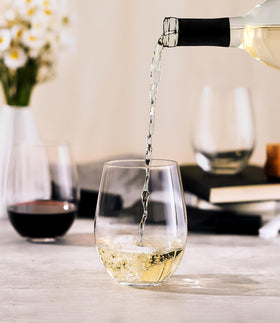 Luna & Mantha 18oz capacity ideal for red or white wine