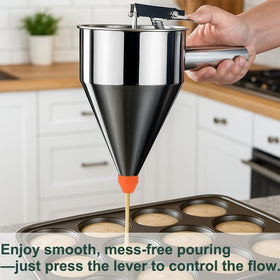 LunaCozy four interchangeable silicone nozzles for versatile decorating and filling