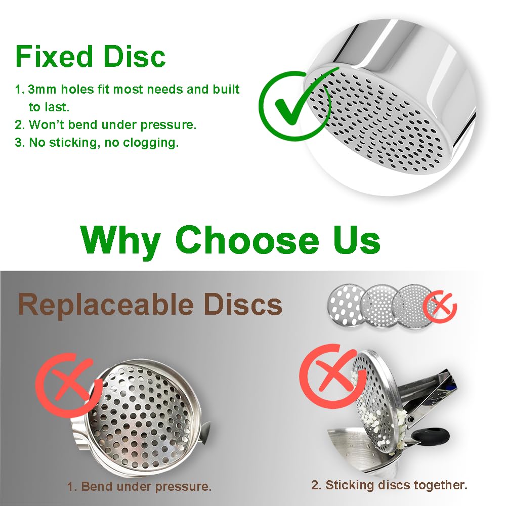 LunaCozy potato ricer deep basket enables larger batches for weeknight meals.
