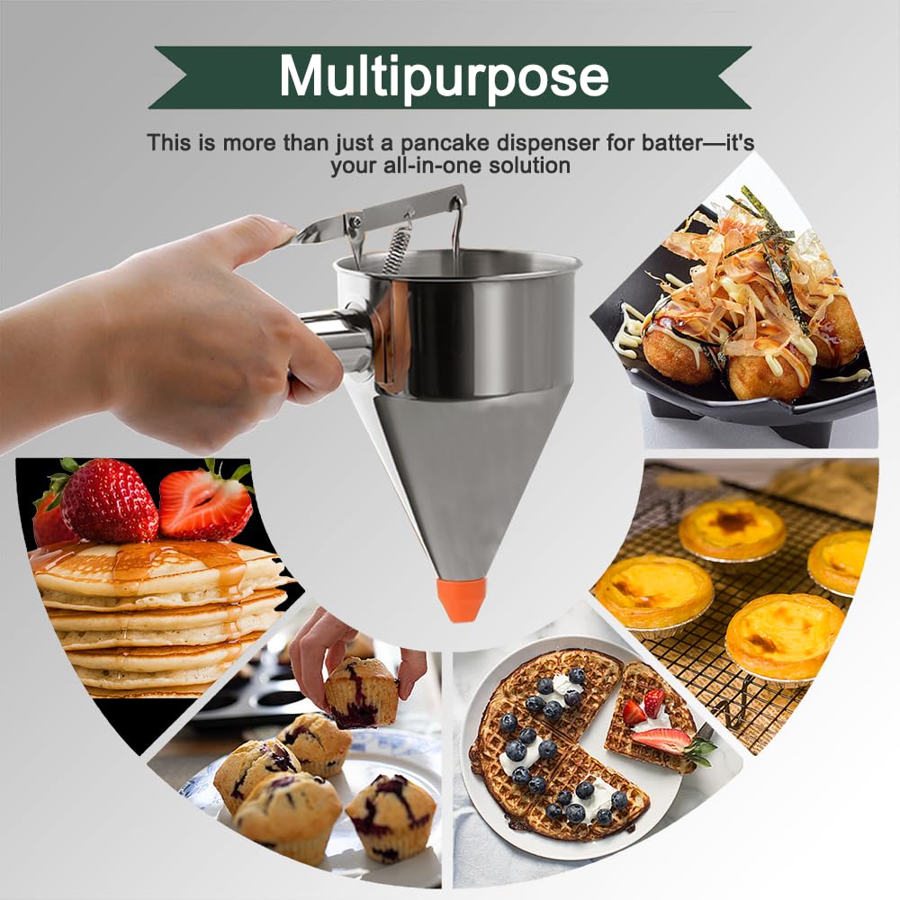 LunaCozy stainless steel funnel highlighting durable construction and easy cleanup