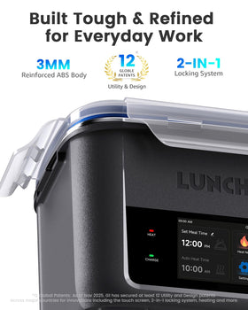 Globally patented design combines form and function for easy use.