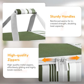 Fits 9x13 dishes up to 11x15, offering flexible meal sizes.