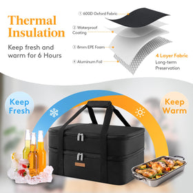 LUNCIA exterior showing lower compartment capacity for baking dishes