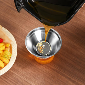 Lunexira four-piece funnel set easy-clean surface prevents buildup.