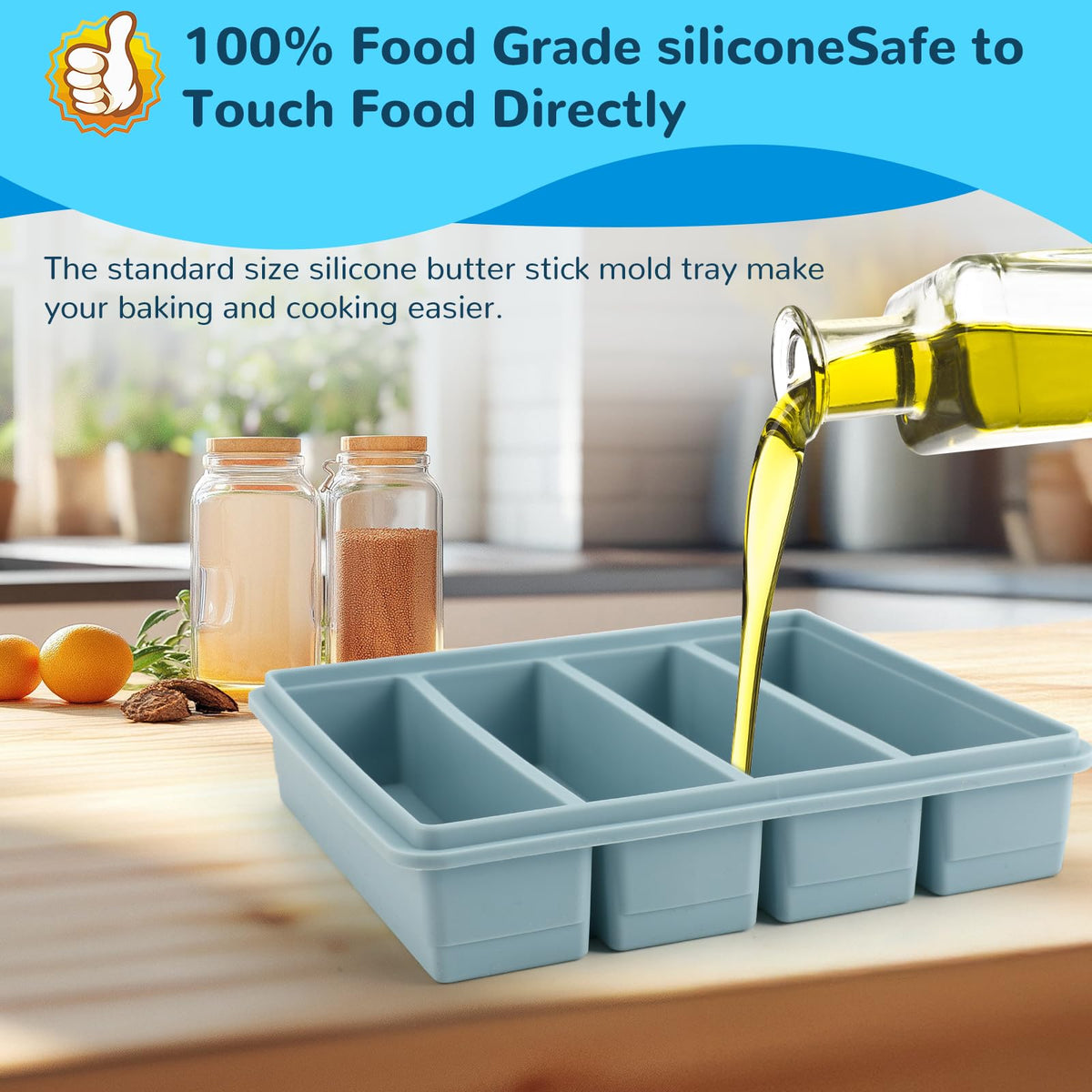 LUOFUAWEI food-grade silicone safety features for kitchenware