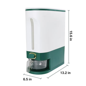 LUOKER rice dispenser with one-touch dispense for quick, mess-free portions.