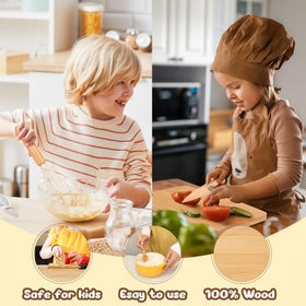 Luolao rolling pin for kids: smooth rolling for easy dough prep