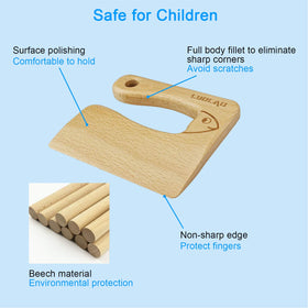 LUOLAO rounded-edges design for safe play with small hands
