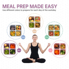 Luriseminger containers are microwave, freezer, and dishwasher-safe for versatility.