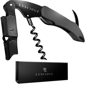 LUSCIOUZ zero-resistance helix corkscrew smoothing cork removal