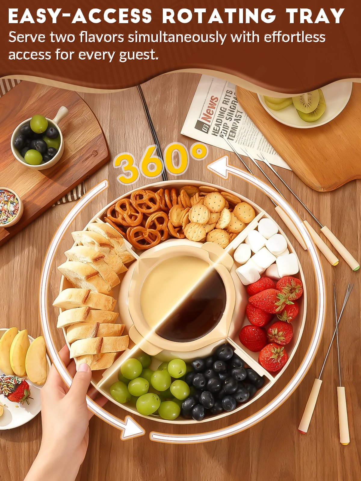 LUSHYUM silicone non-stick pot is simple to clean after use.