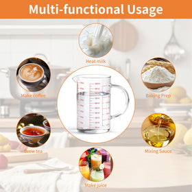 Luvan 4-cup capacity visual emphasizes versatility across recipes and beverages