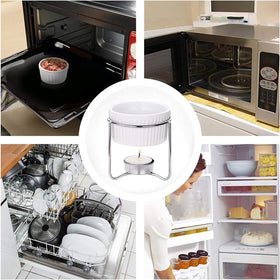 Luvan ceramic ramekins are dishwasher, microwave, and oven safe for easy cleanup.
