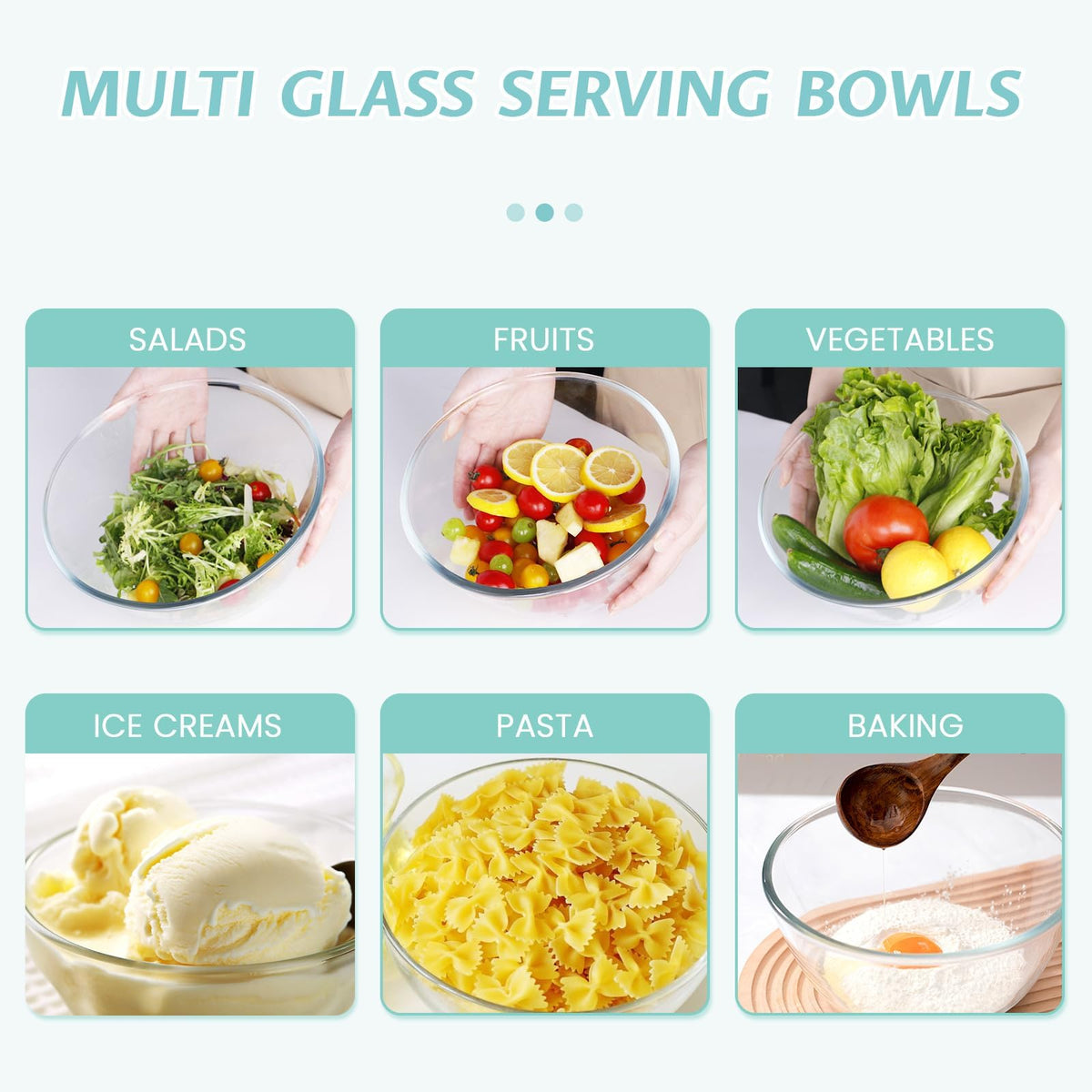 Luvan bowls help preserve freshness in fridge or freezer