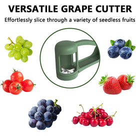 Luvan Grape Cutter supports parent-child bonding during fruit prep.