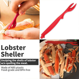 Luvan seafood scissors cut and trim shells with precision.