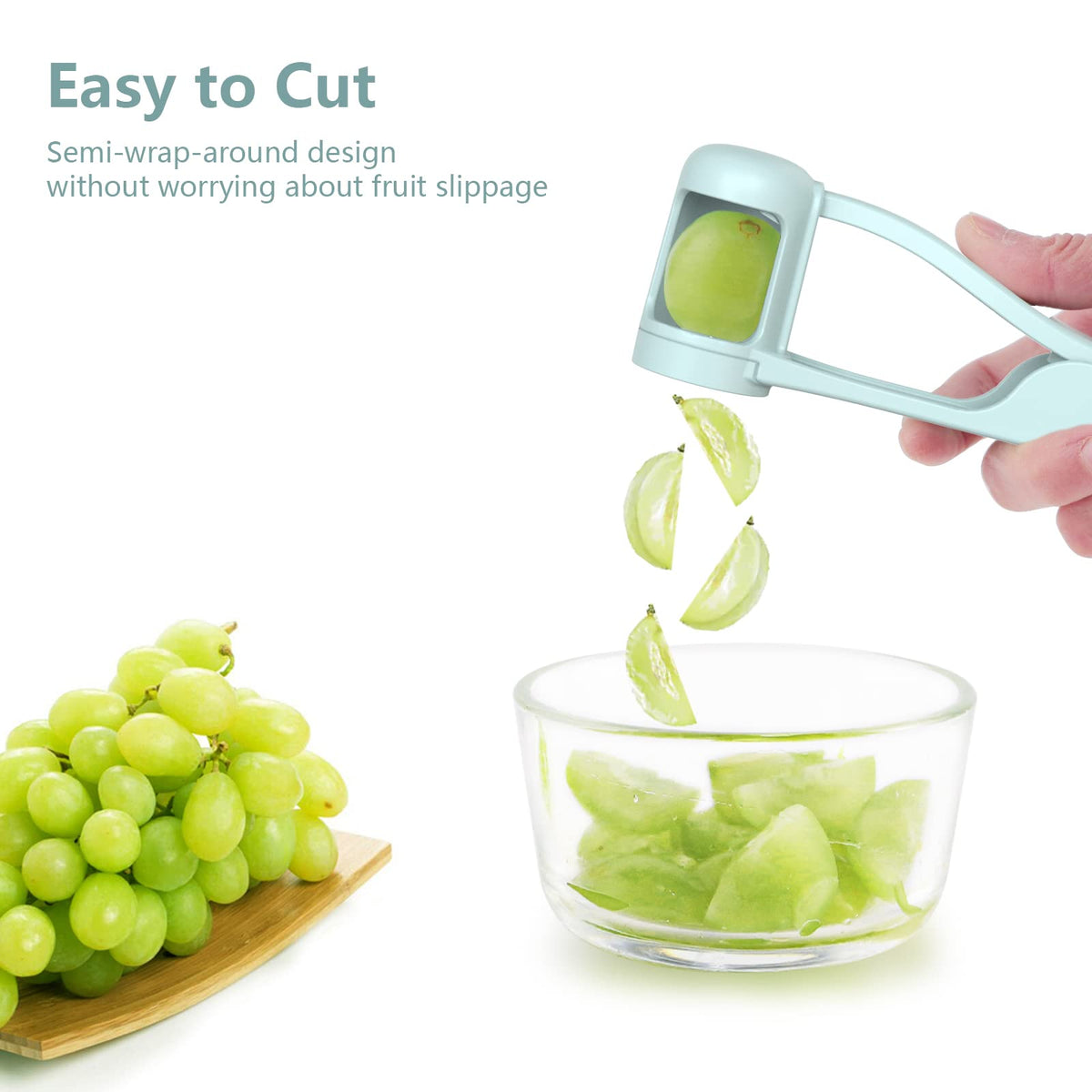 Luvan tool highlights a stainless steel blade and durable construction for reliable slicing.