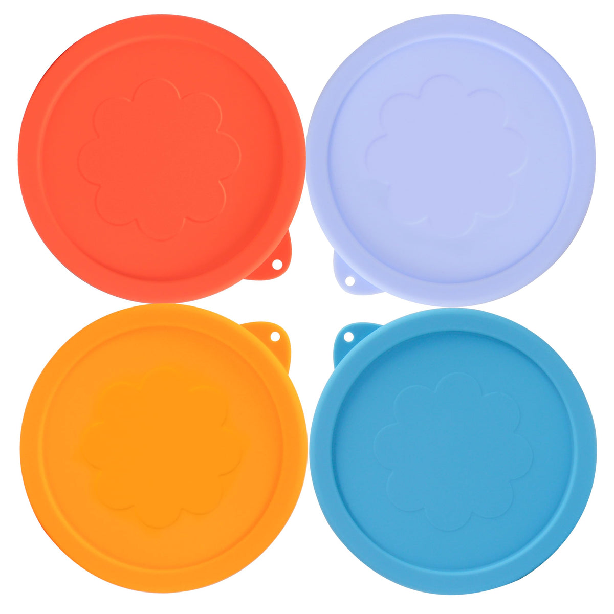 LUVCOSY 2-cup silicone lid seals Pyrex bowls for spill-free storage.