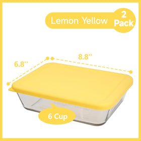 LUVCOSY colorful silicone lids help distinguish uses and meals.