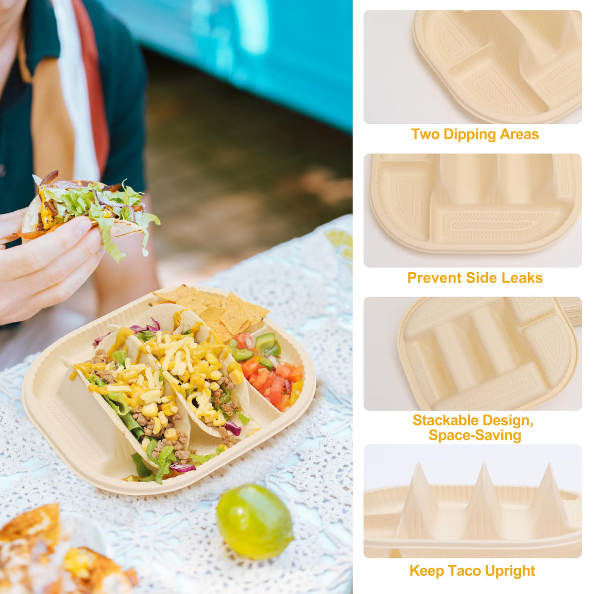LUVCOSY plate shown safe for microwave and refrigeration use.