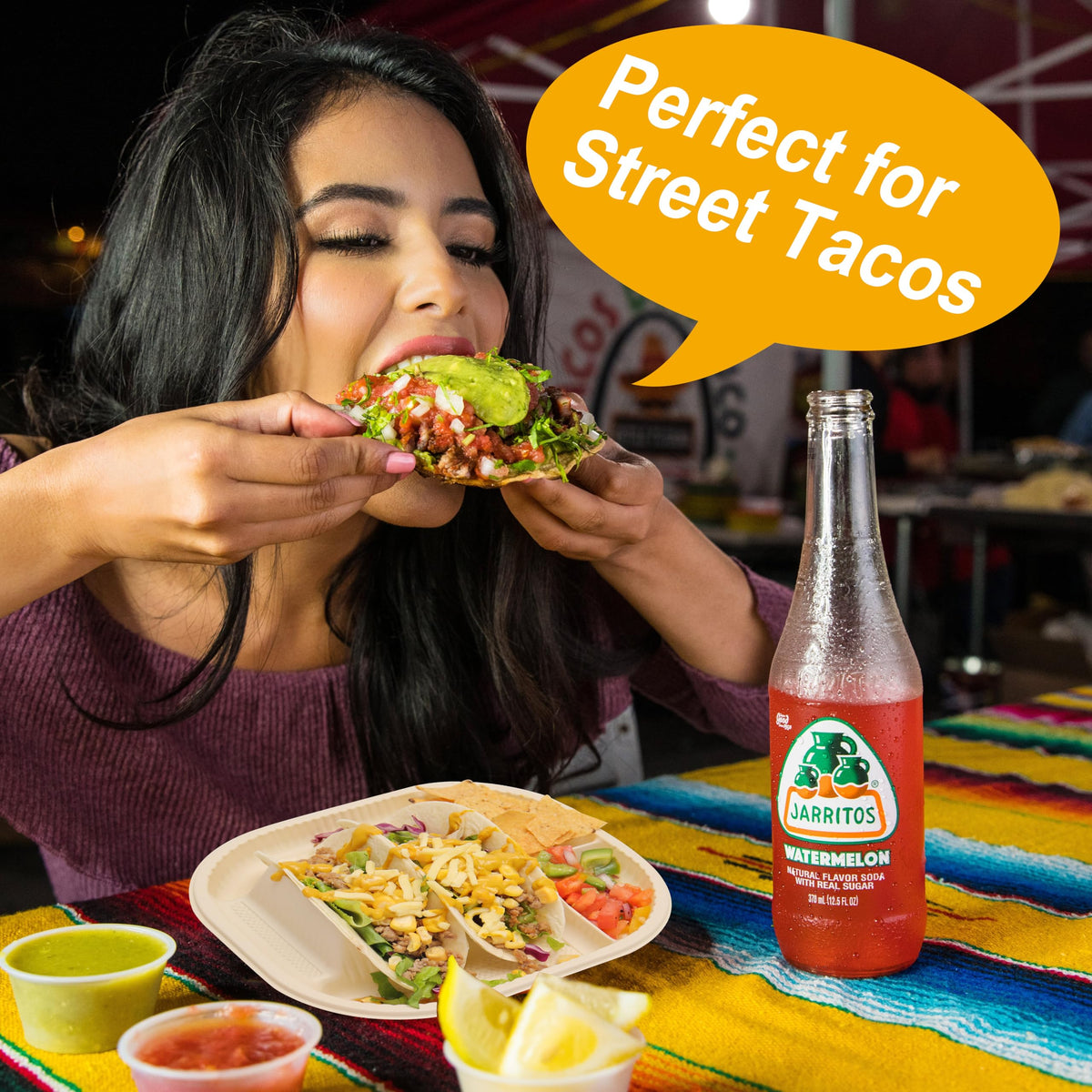 LUVCOSY party-ready taco plates set for bar service and events.