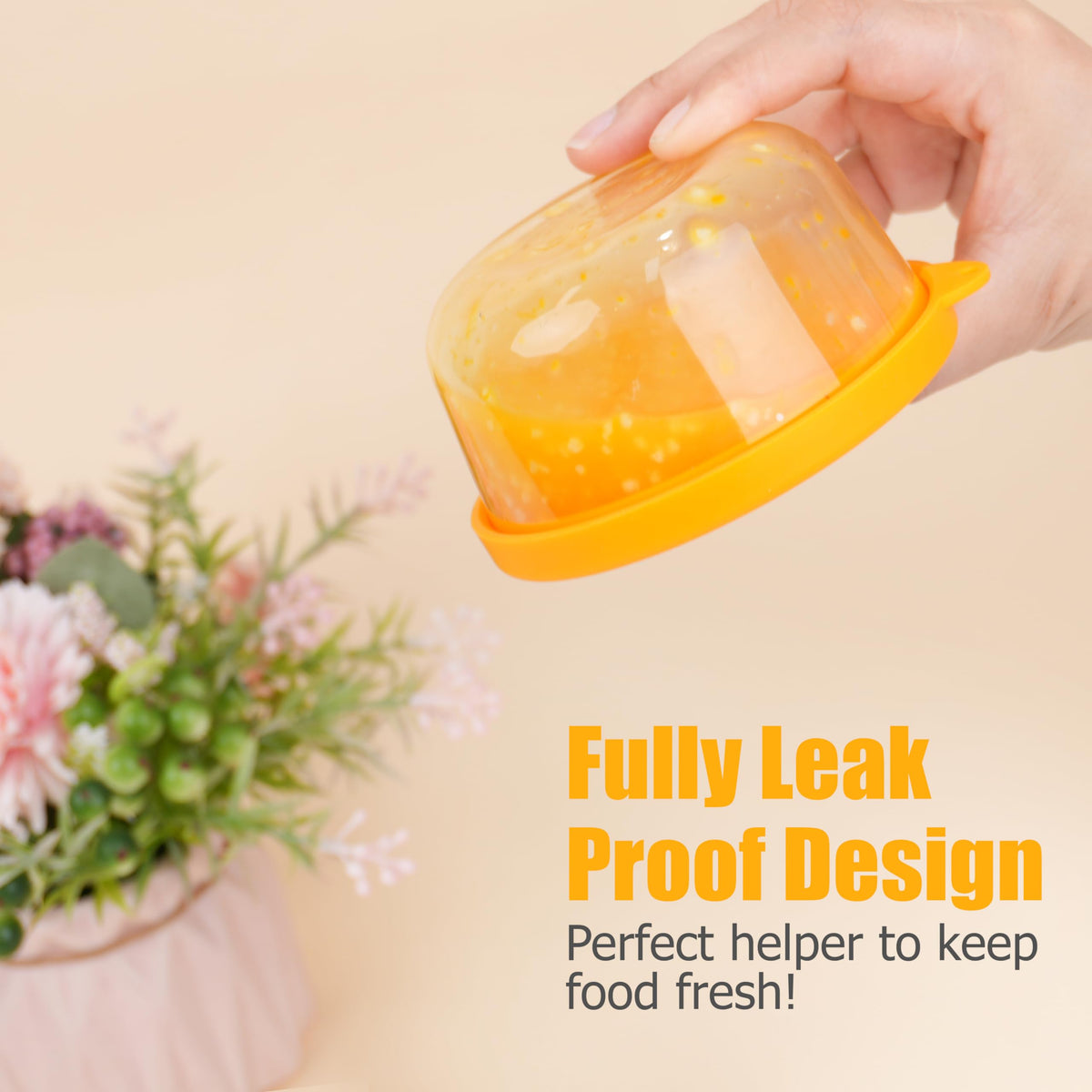 LUVCOSY silicone lids are microwave safe for reheating leftovers.