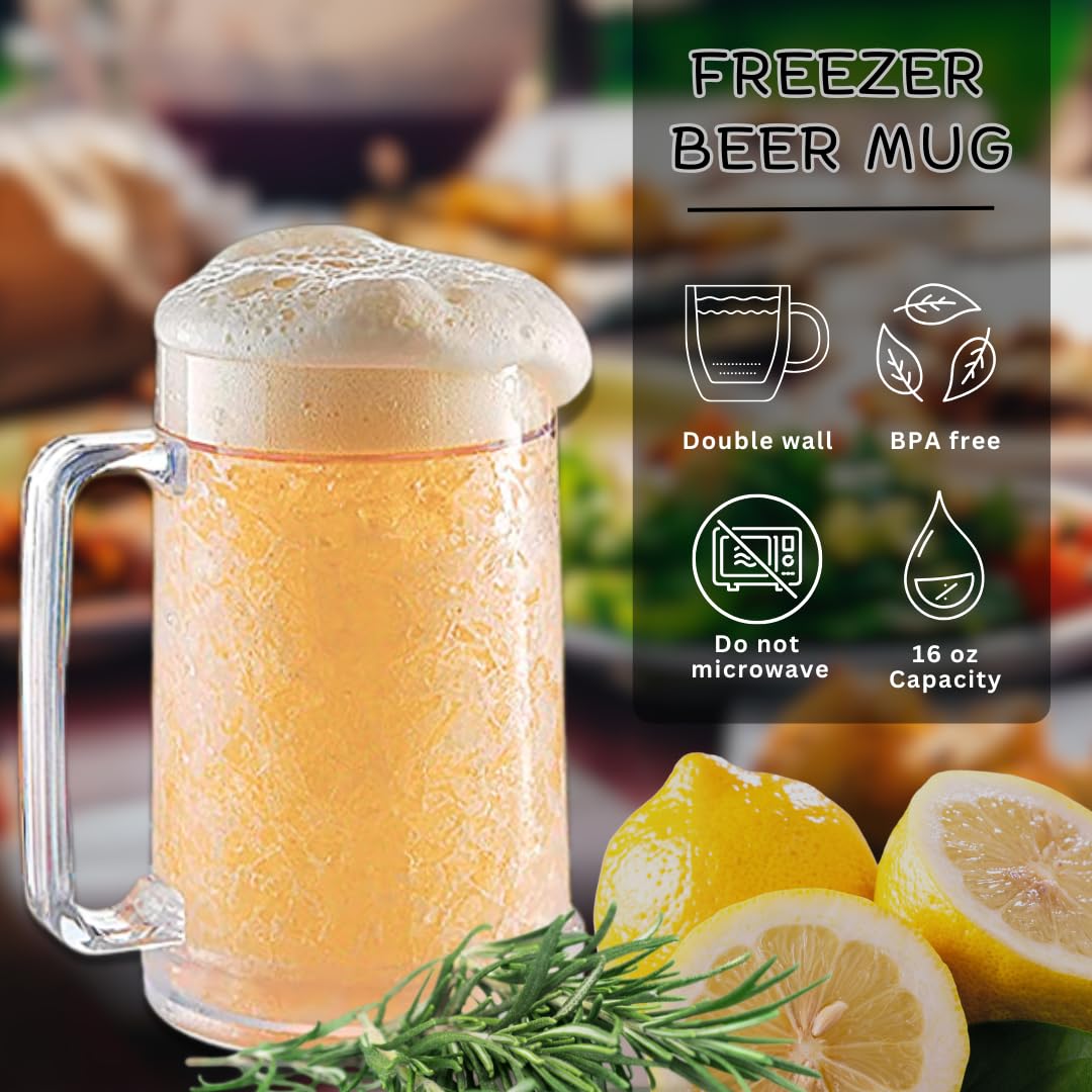 Luxail freezer mug two-pack shown side-by-side for easy sharing
