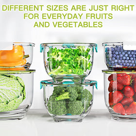 LUXEAR eco-friendly refrigerator organizers designed for sustainable storage
