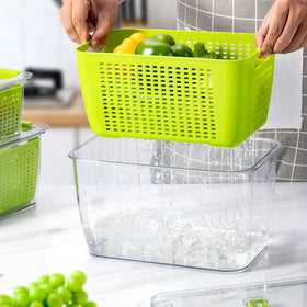 LUXEAR Fresh Container 1-92-cup perfect for snacks and small fruits