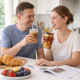 Luxfuel desk-ready tumbler kept within reach during workday