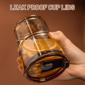 Luxfuel thick-wall amber glass showcases durability for daily drinkware