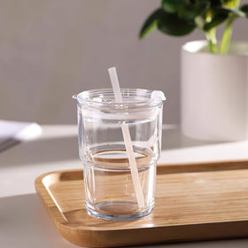 Luxfuel reusable straw included for cleaner sipping and less waste