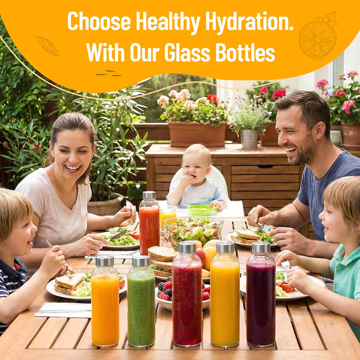 Luxfuel cup-holder compatible bottle for on-the-go use