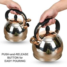 LUXGRACE removable lid for easy filling and cleaning.