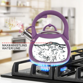 LUXGRACE stainless steel body endures daily use with durable multi-layer bottom.