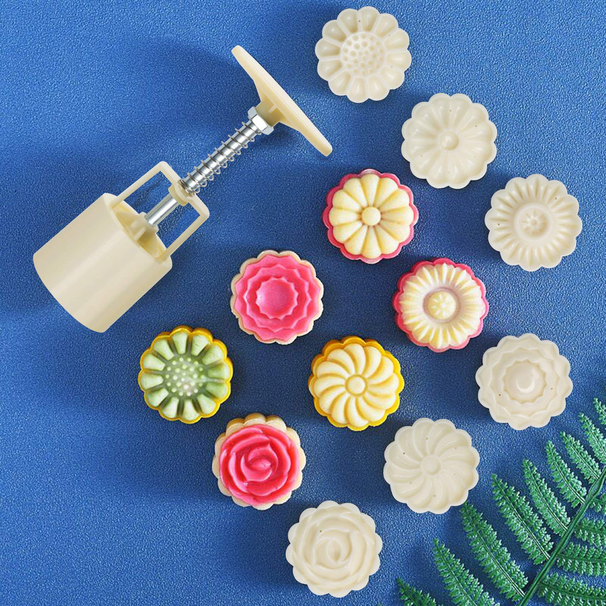 Luxiv Moon Cake Mould ideal for DIY cookies, chocolate, jelly, and candy crafts