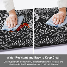 LuxStep kitchen mat multi-surface-compatibility works on tile, wood, and more surfaces.