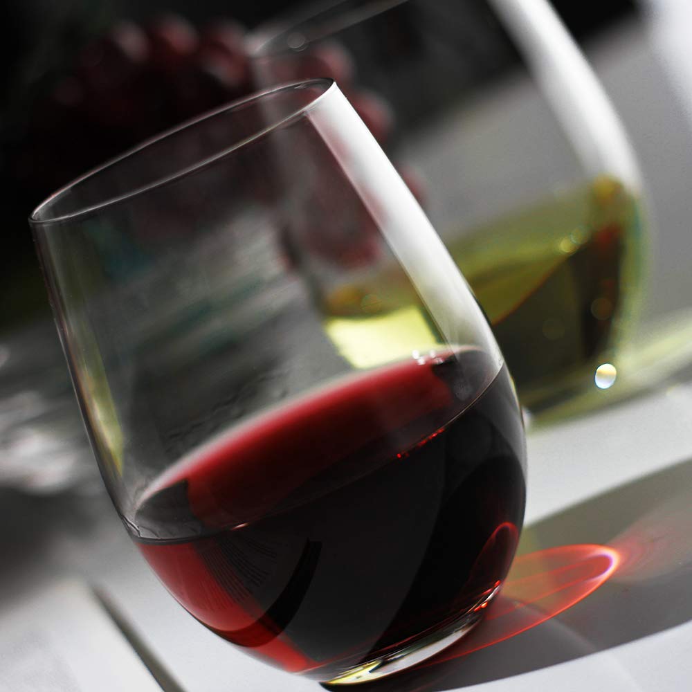 LUXU clear glasses fit in most dishwashers and microwaves for everyday use.