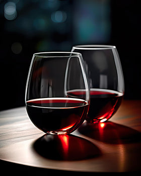 LUXU lead-free crystal glasses for safe daily use and long-lasting sparkle.