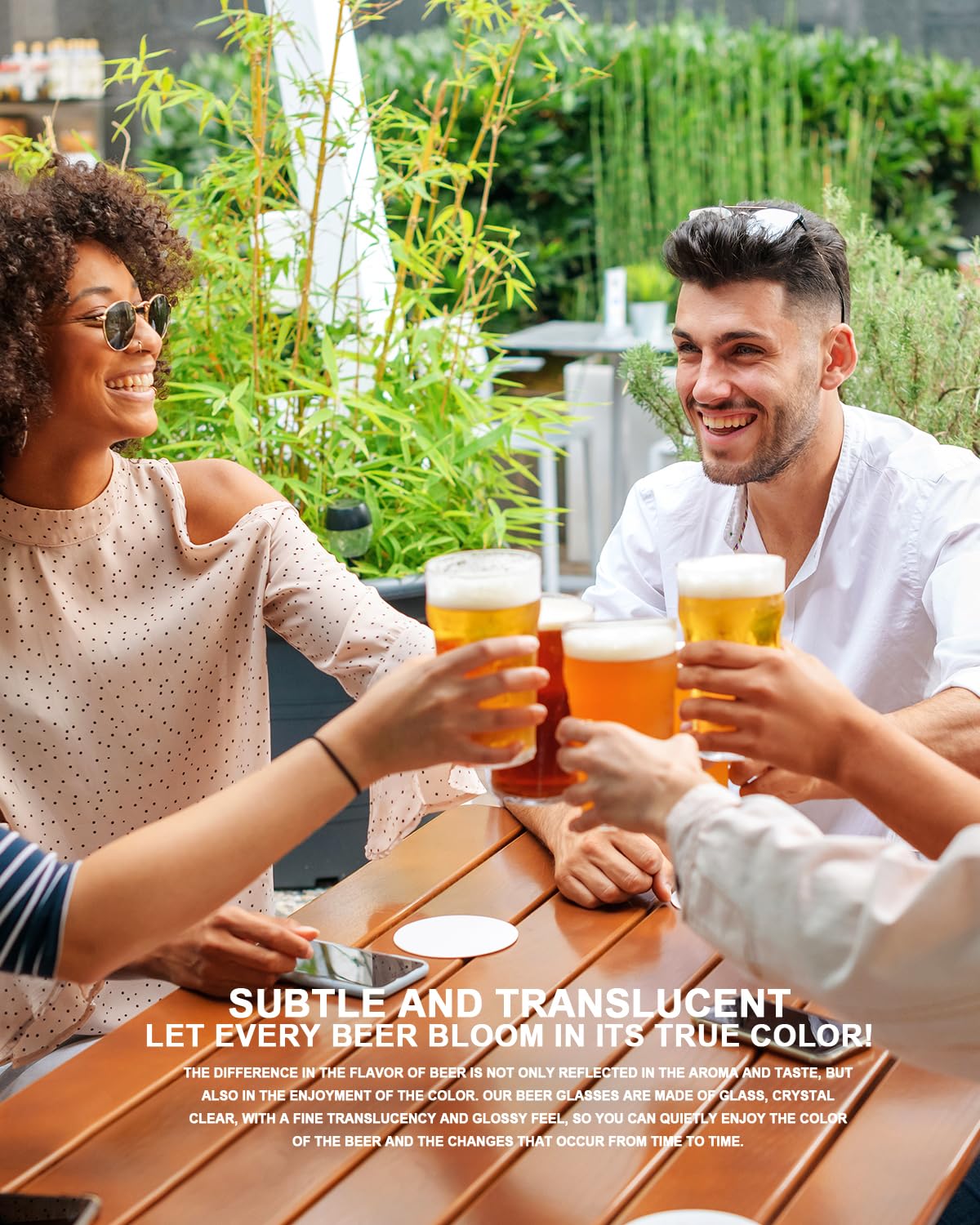 Luxu pint glasses 20oz packaging-safe delivery ensures glass protection.