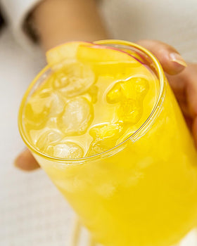 LUXU thin highball glasses showcase a sleek silhouette for everyday drinks.