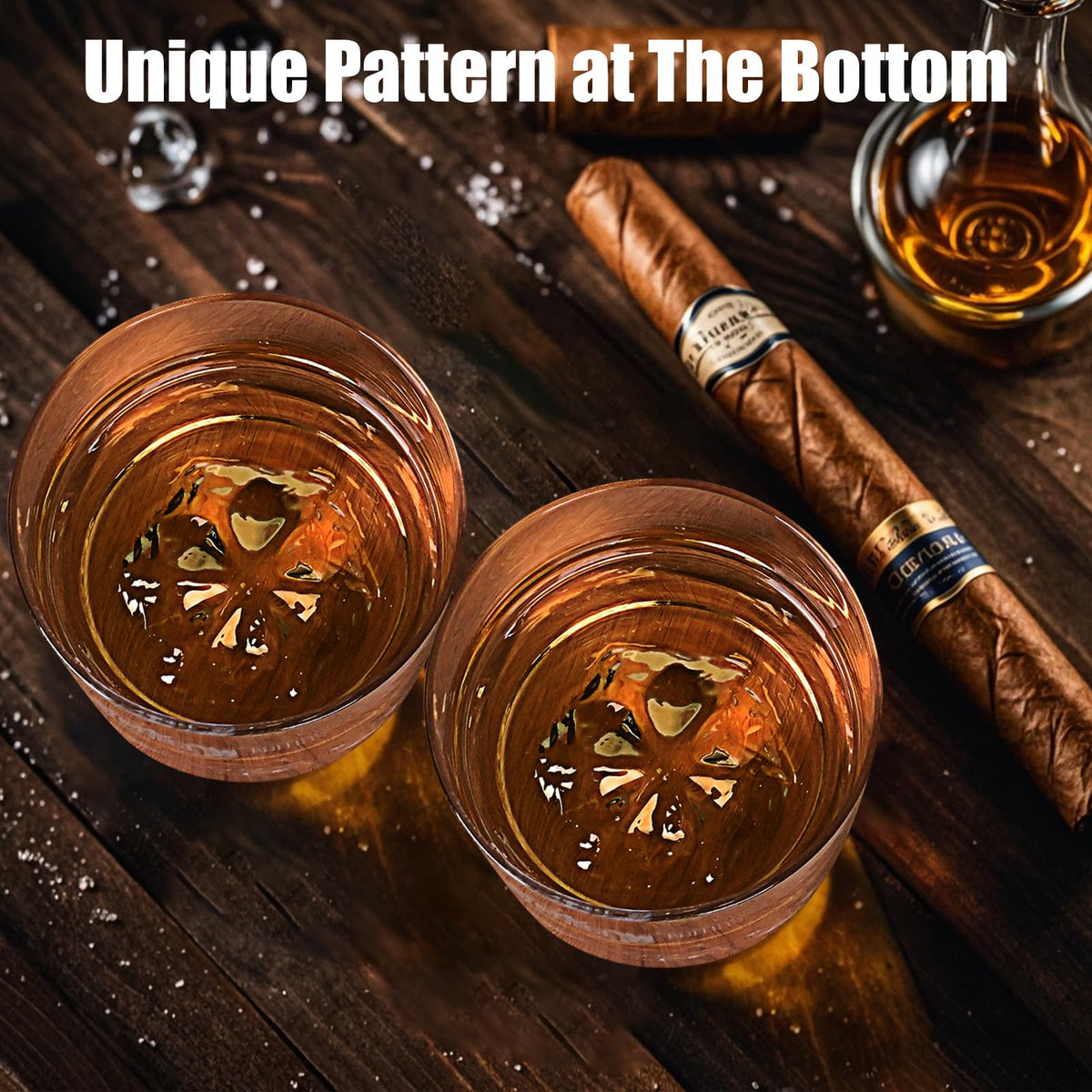 Luxulish crystal glass offers exceptional clarity for premium spirits.