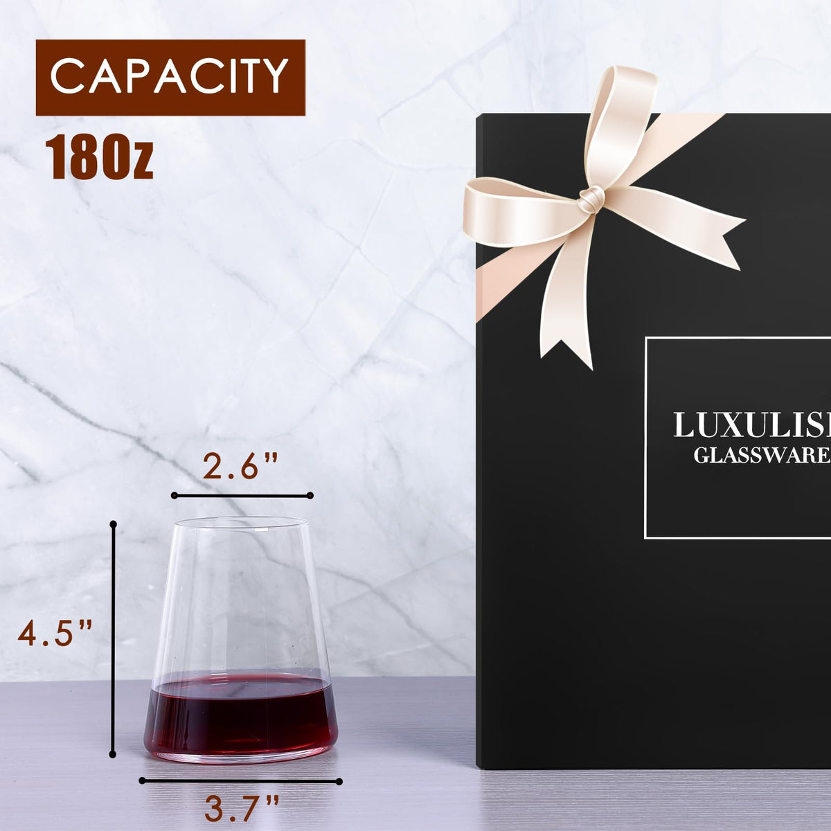LUXULISH secure packaging ensures safe delivery of the set.