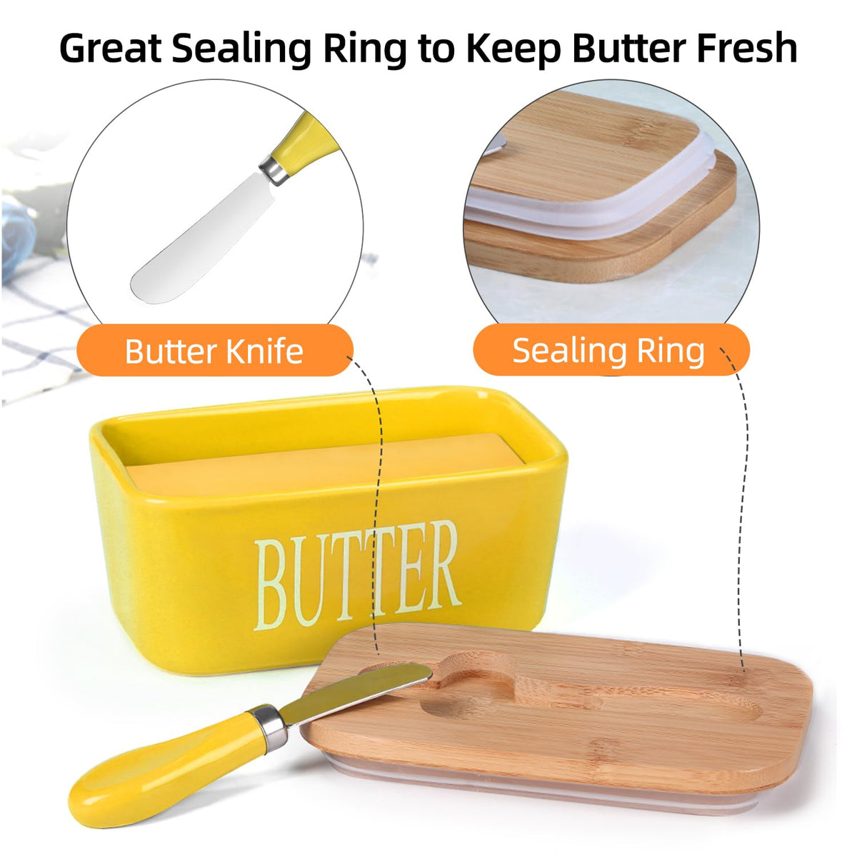 Lxmons stainless steel knife spreader for easy butter patting.