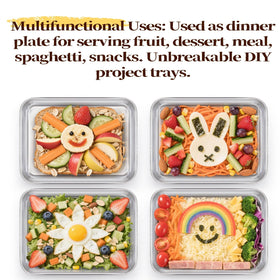 Lyellfe 9-2 inch by 7 inch plate shown for portion control.