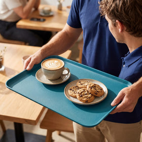 Lyellfe vibrant trays enhance party displays