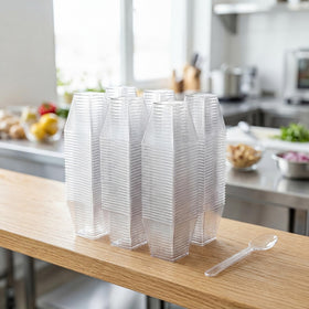 Lyellfe food-grade disposable cups simplify cleanup after parties and events.