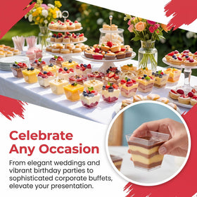 Lyellfe ice cream tasting cups offer convenient portions for outdoor gatherings.