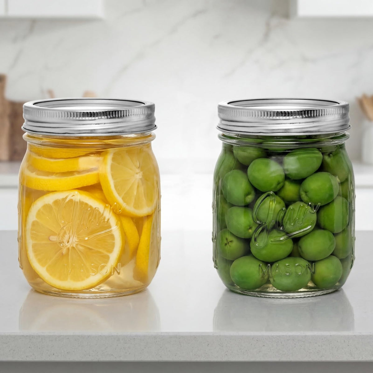 Lyellfe lead-free, durable glass suitable for fridge, freezer and dishwasher.