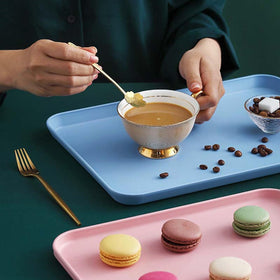 Lyellfe lightweight trays ease transport to tables